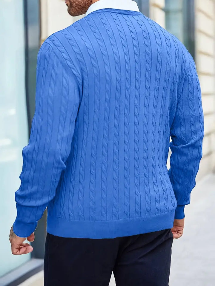 Jonty™ Gestrickter Rollkragenpullover