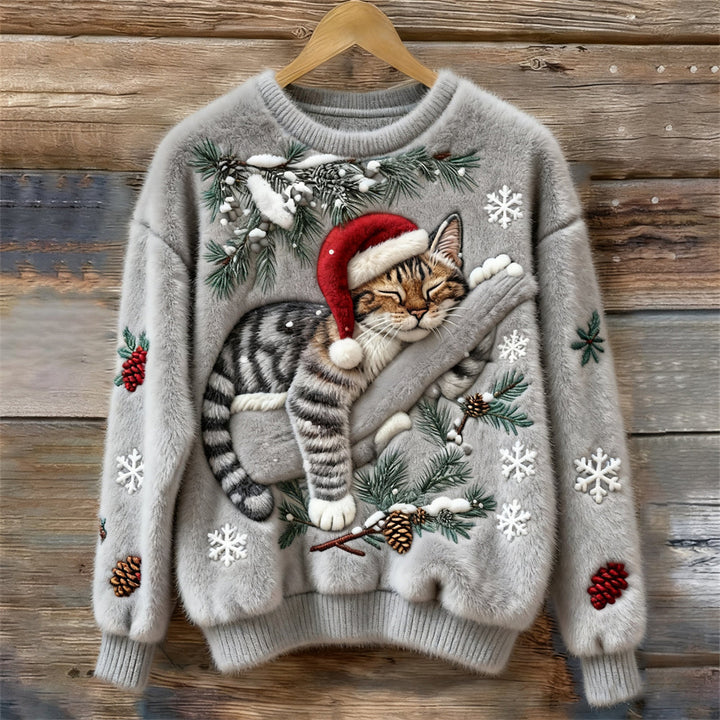 Weihnachtlicher Katzenpullover™