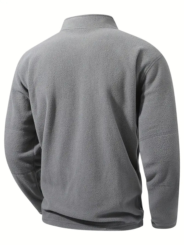 Maurits Sweatjacke Mit Halbem Reißverschluss