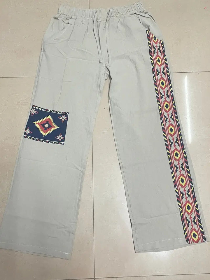 Hendrik - Ethnische Komfort Fit Hose