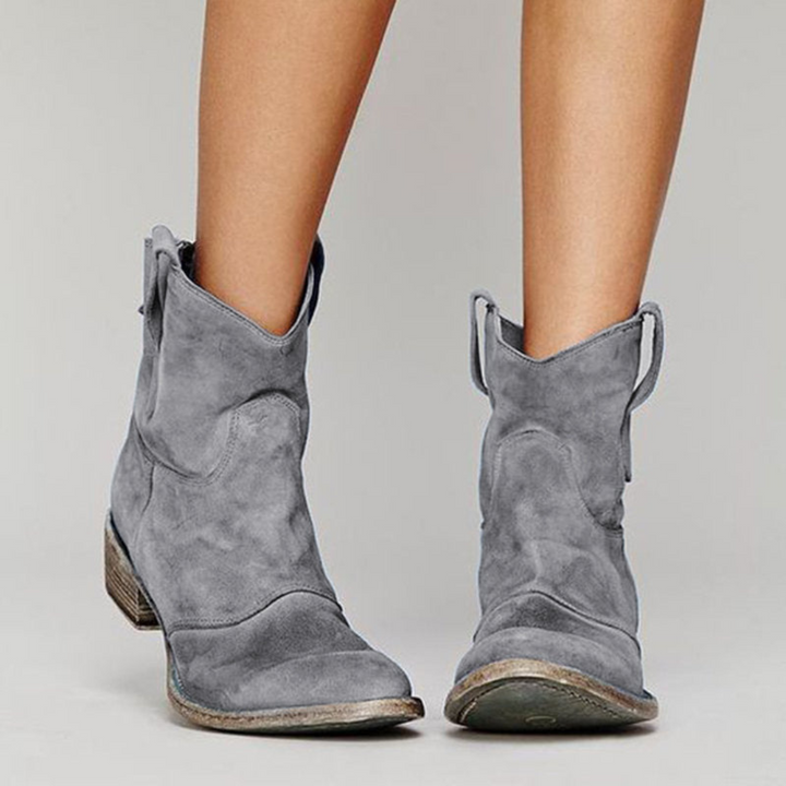 Carlotta – Leder-Stiefeletten
