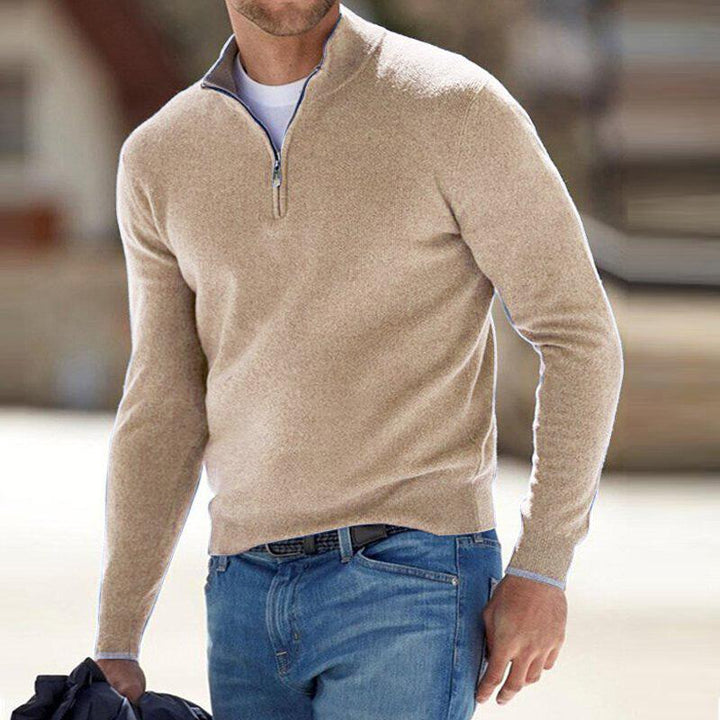 Erik™ Premium Pullover mit Reissverschluss