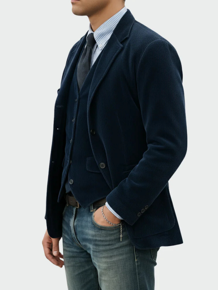 Tom - 2-teiliges Set: Blazer und Weste