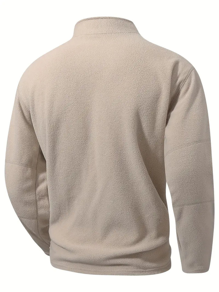 Maurits Sweatjacke Mit Halbem Reißverschluss
