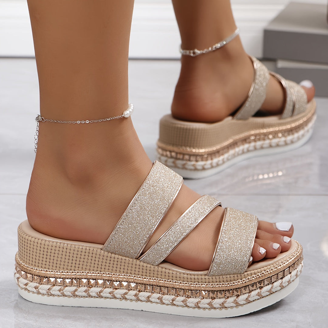 Helga - Bequeme Sandalen aus hochwertigen Materialien