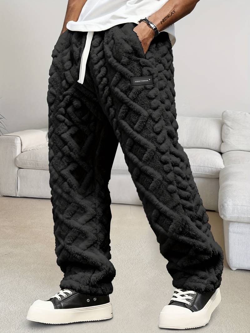 Zecharia Hose Mit Geometrischem Muster