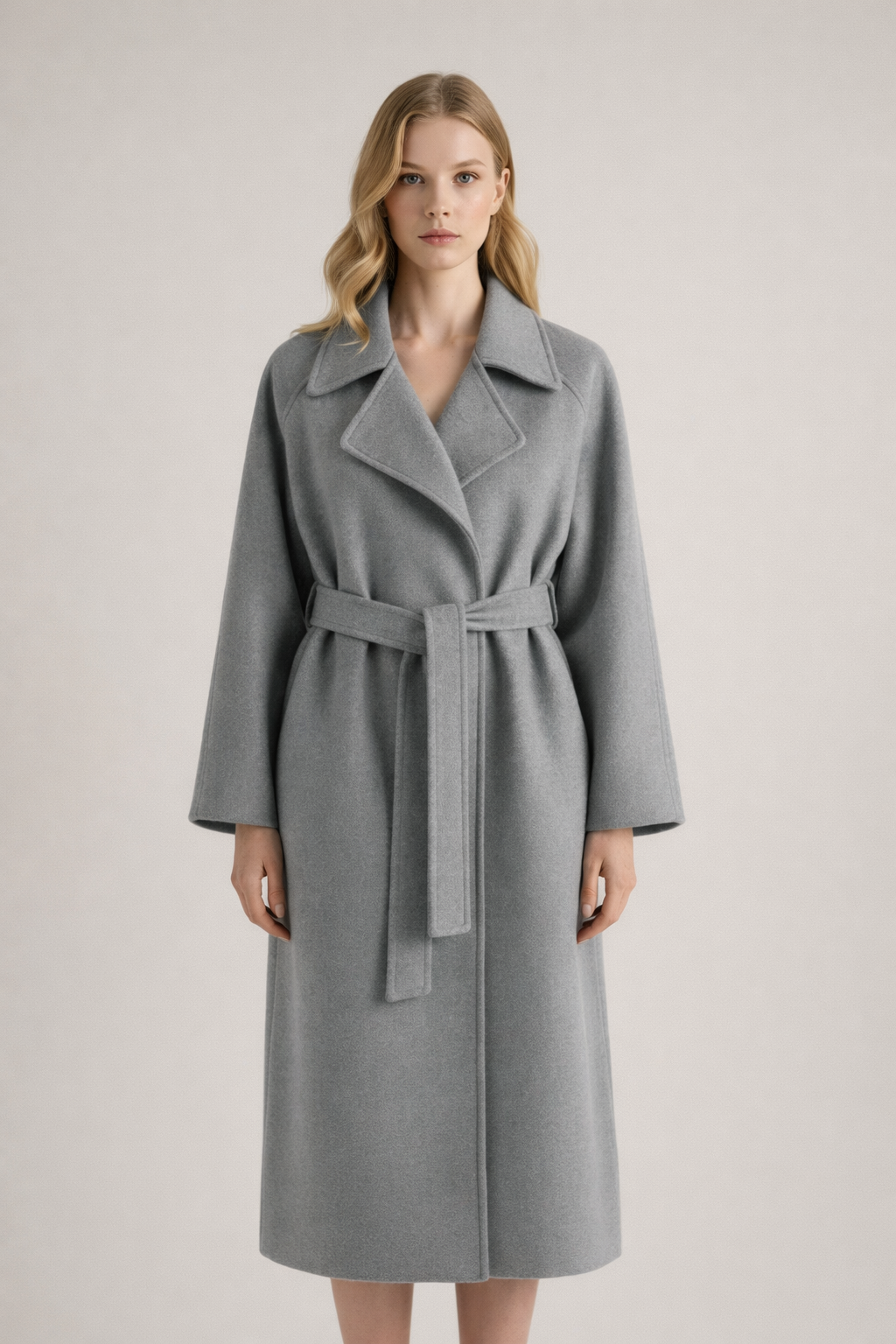 Shulamit Eleganter Langarm Mantel