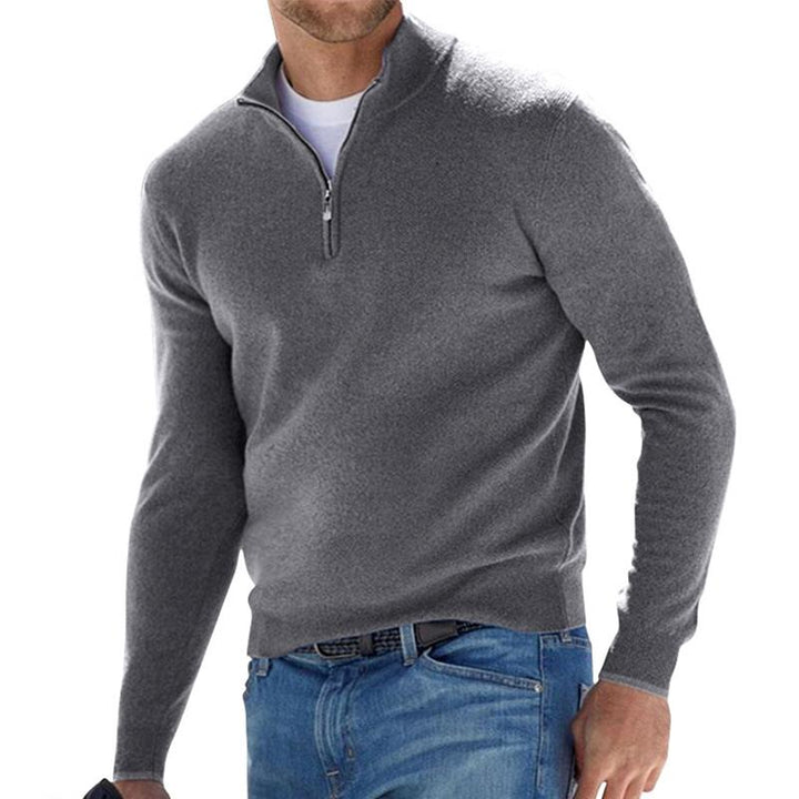 Erik™ Premium Pullover mit Reissverschluss