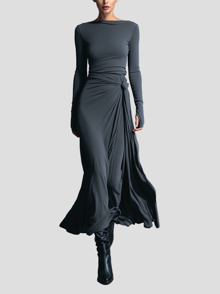 Anna - Elegantes Kleid aus elastischem Stoff mit formendem Effekt