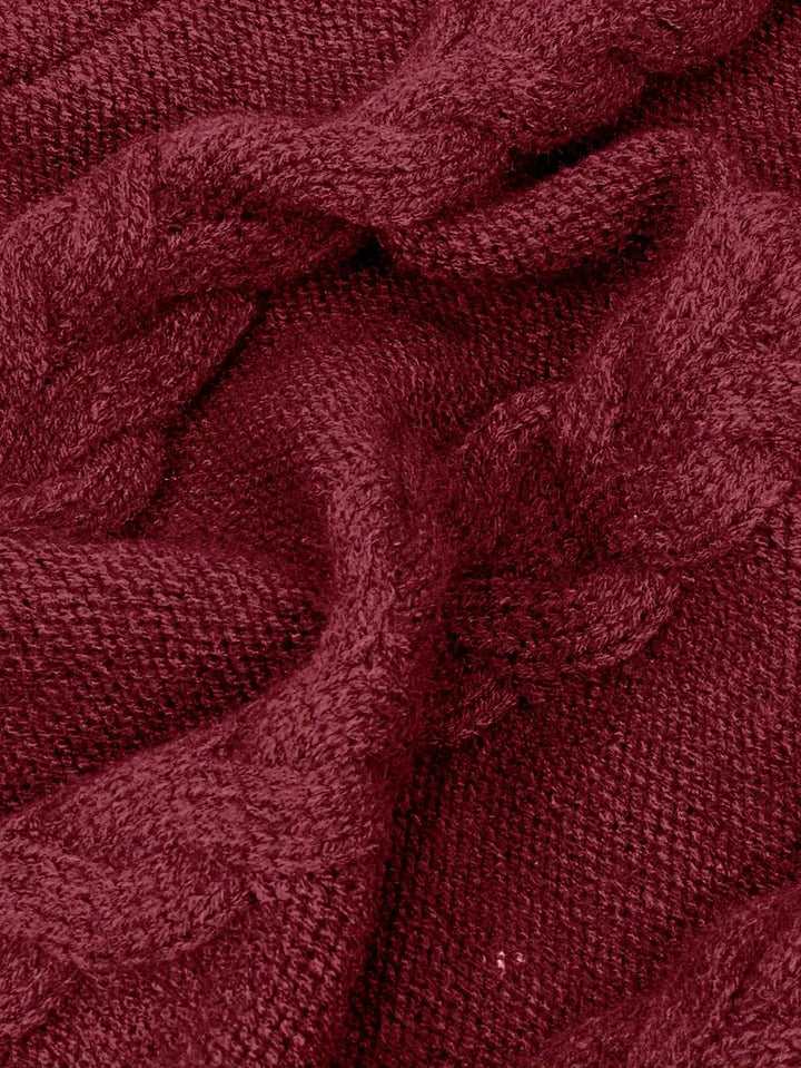 Narda™ Damen Rollkragen Kleid