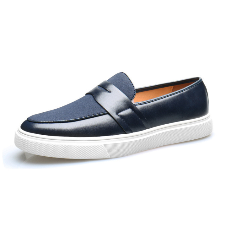 Simon - Elegante Mokassins aus modernem Leder