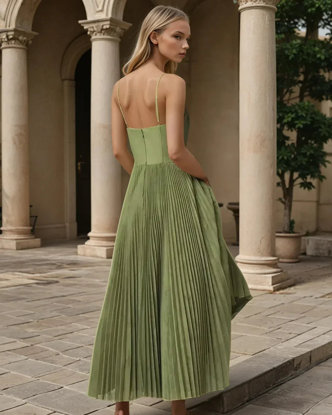 Olivia - Moderne Eleganz mit freiem Rücken