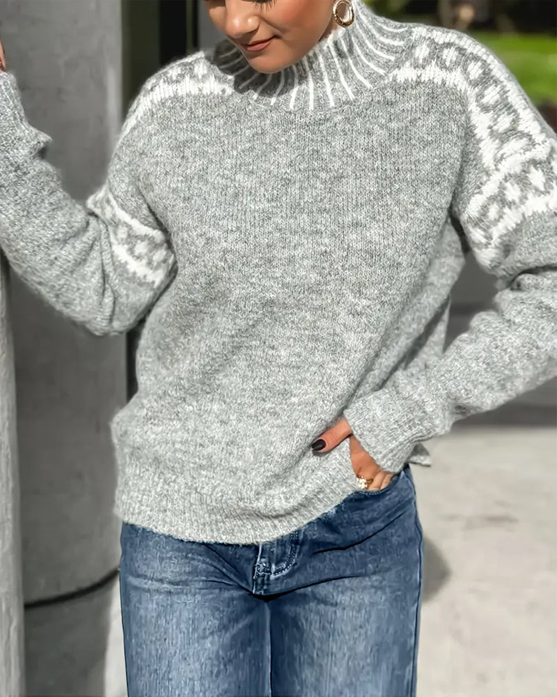 Livia Gestrickter Pullover