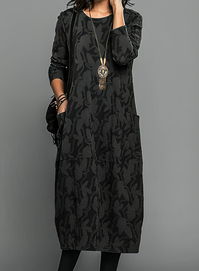 Madeleine - Warmer Winterkleid mit elegantem Schnitt