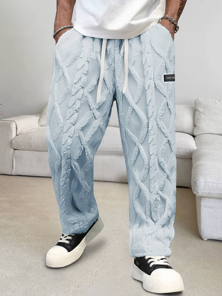Zecharia Hose Mit Geometrischem Muster