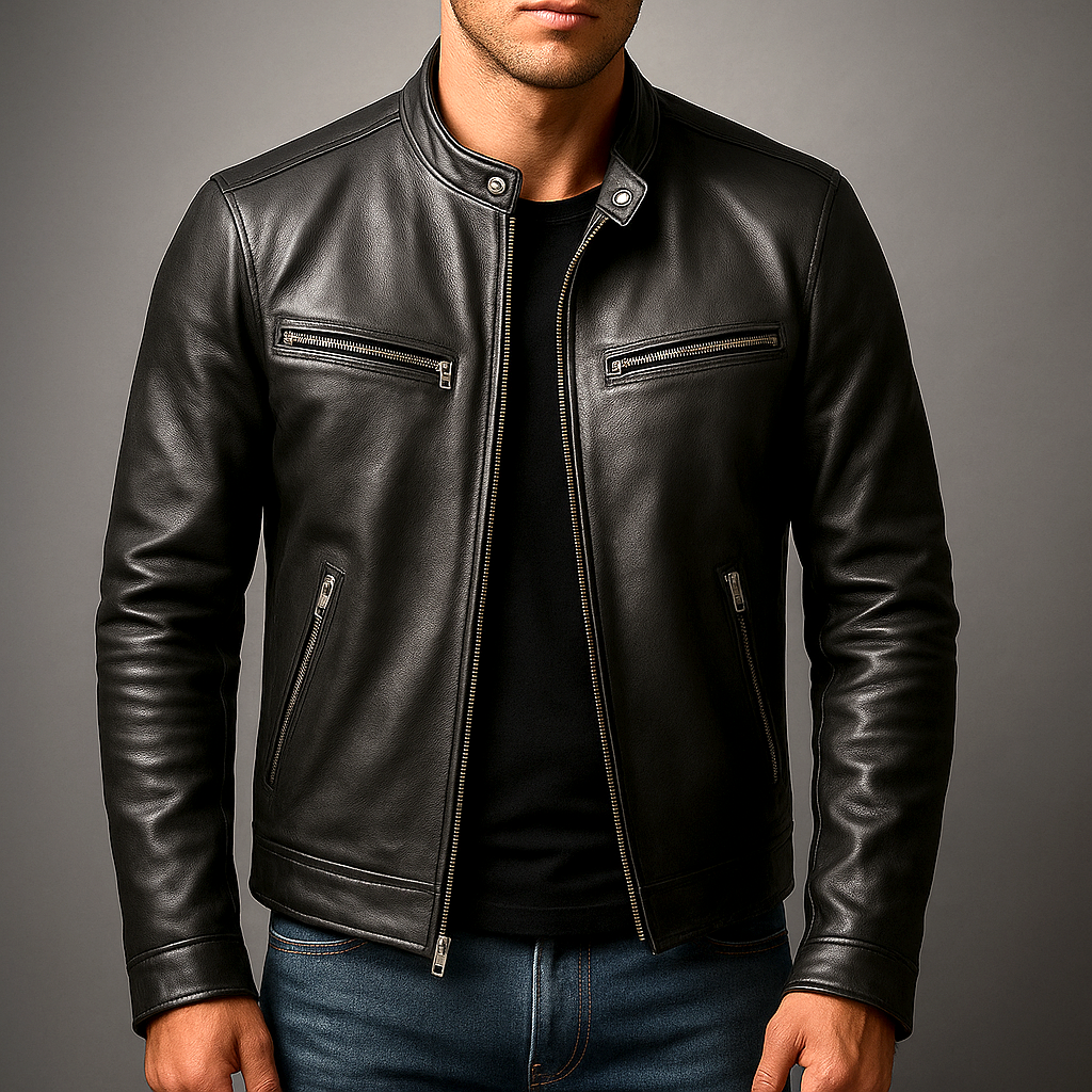 HERMANN - VINTAGE LEDERJACKE