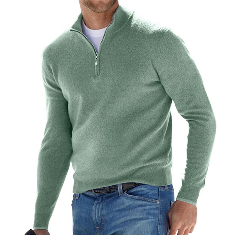 Erik™ Premium Pullover mit Reissverschluss