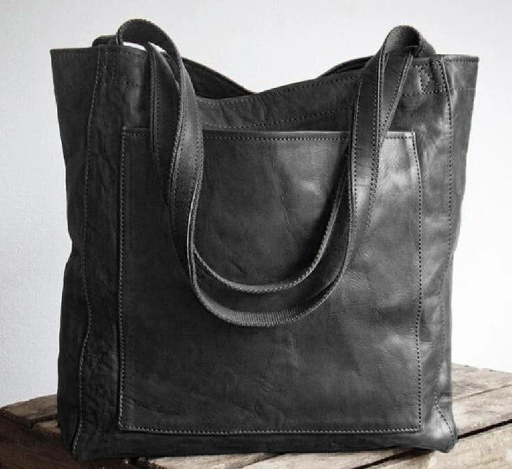 Elysia - Klassische Leder Tote