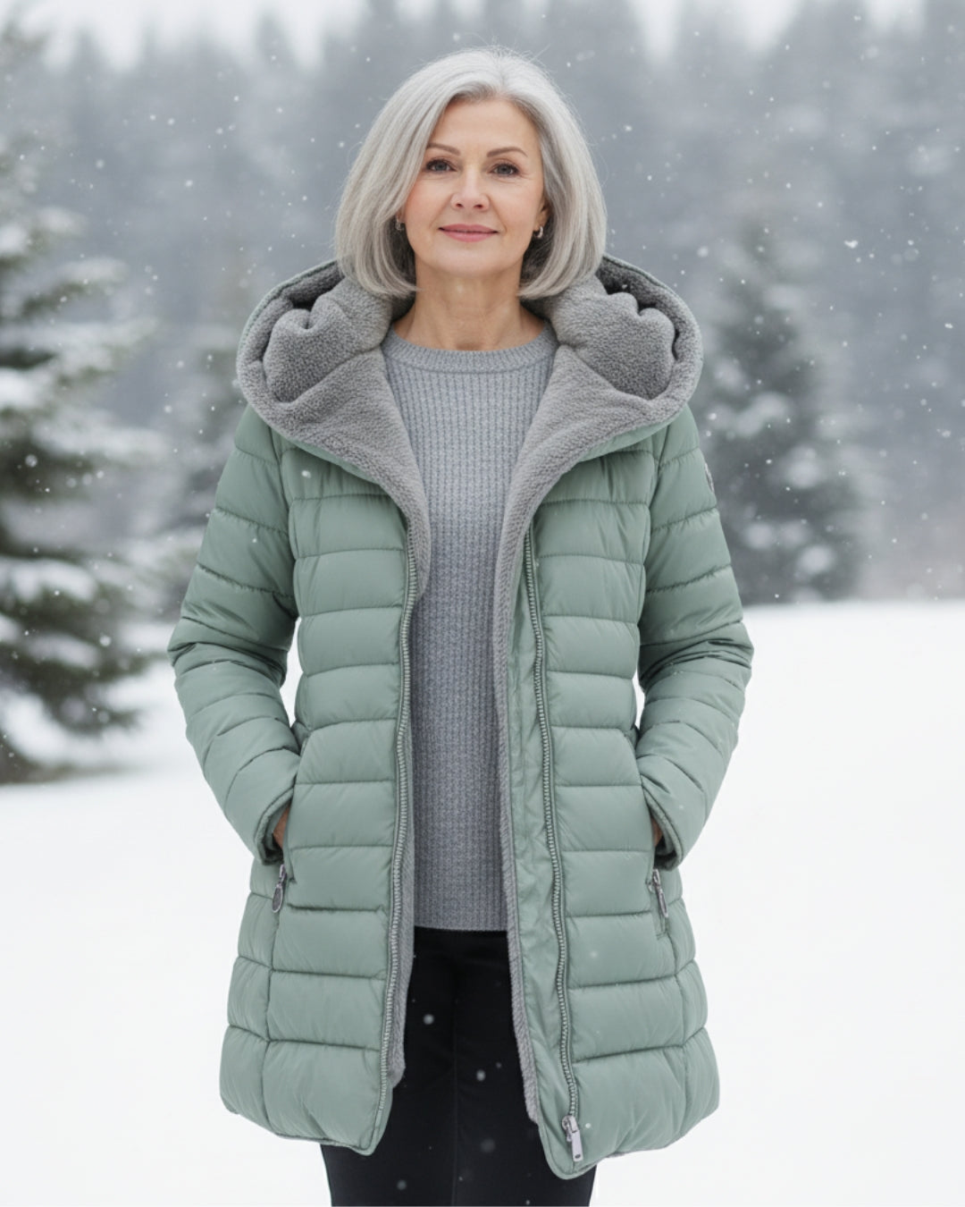 Olivia - Puffer Wintermantel