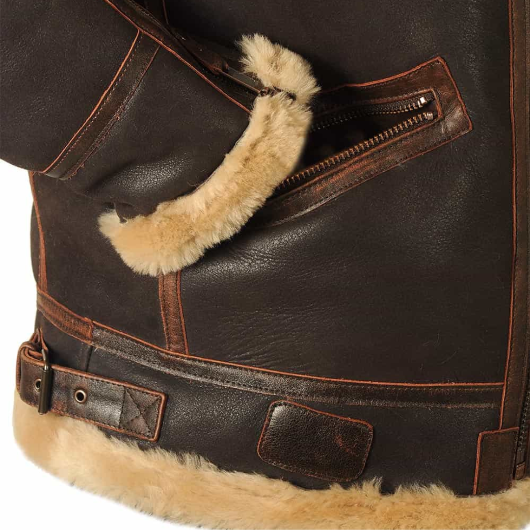 STEFAN - Warme Pilotenjacke