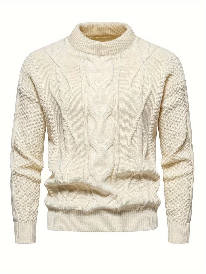 Kalisto™ Lässiger Langarm Strickpullover