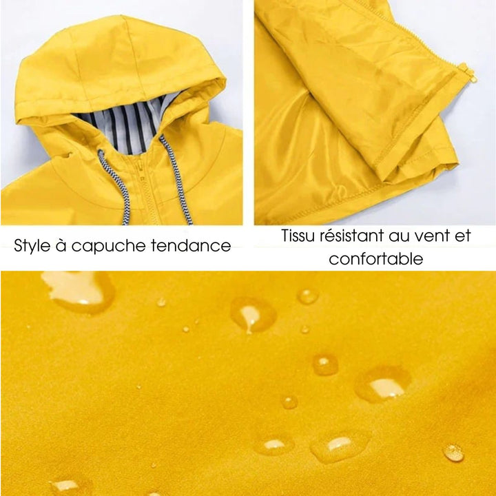 Amélie - Wasserfeste und Winddichte Jacke