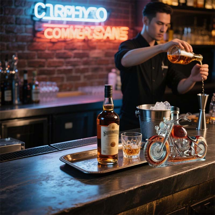 Rider Whiskyflasche - Limitierte Auflage