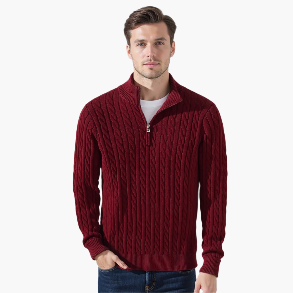 Valentin Kabelstrickpullover