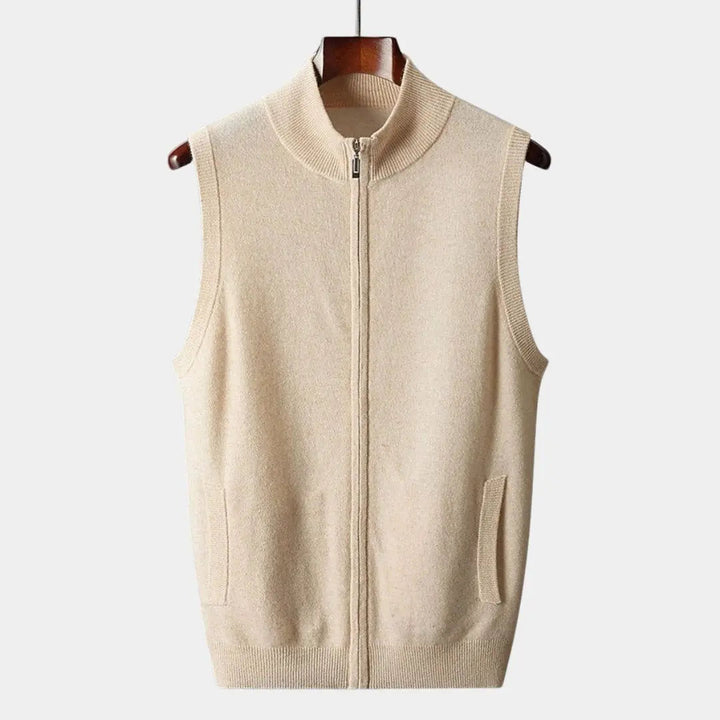 Strickweste aus 100% Wolle