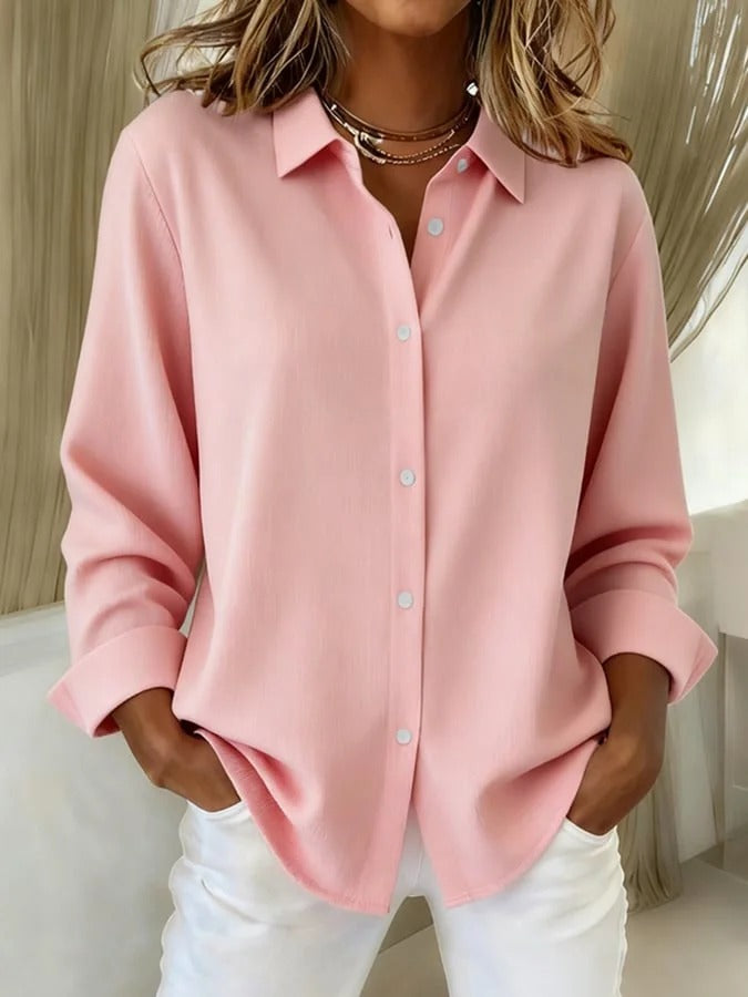 Aurelie - Elegante Knopf Bluse