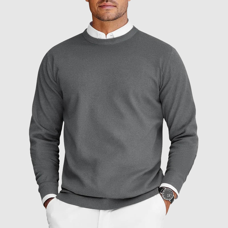 VALENTIN - HERREN RUNDHALSAUSSCHNITT PULLOVER