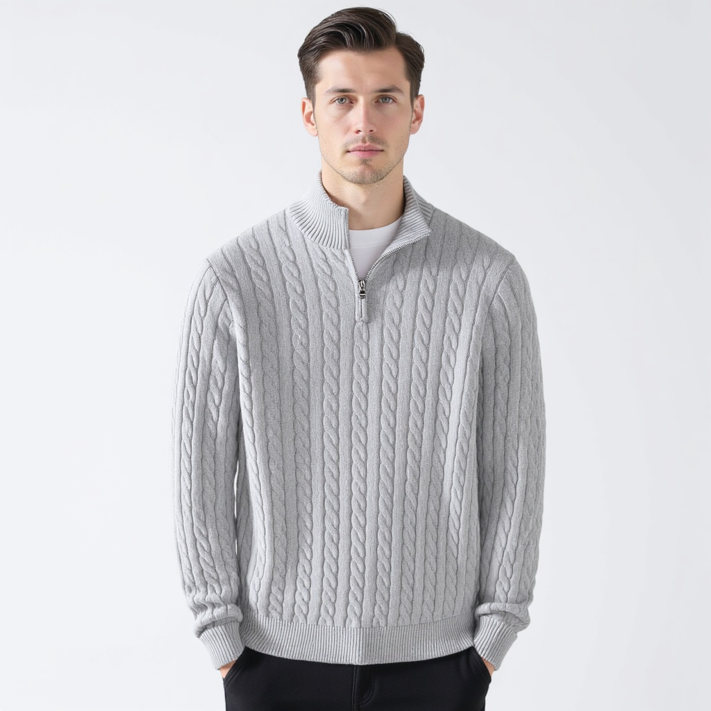 Valentin Kabelstrickpullover