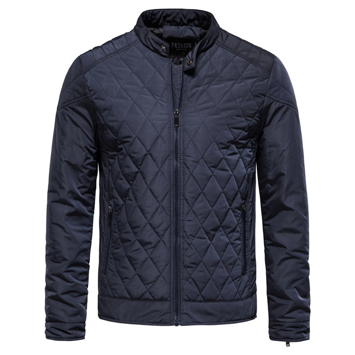 Karierte Jacke