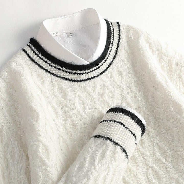 Herren Pullover aus reiner Wolle