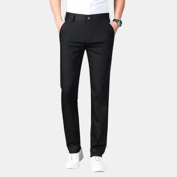 Nachhaltige gerade Hose aus Bambusstoff