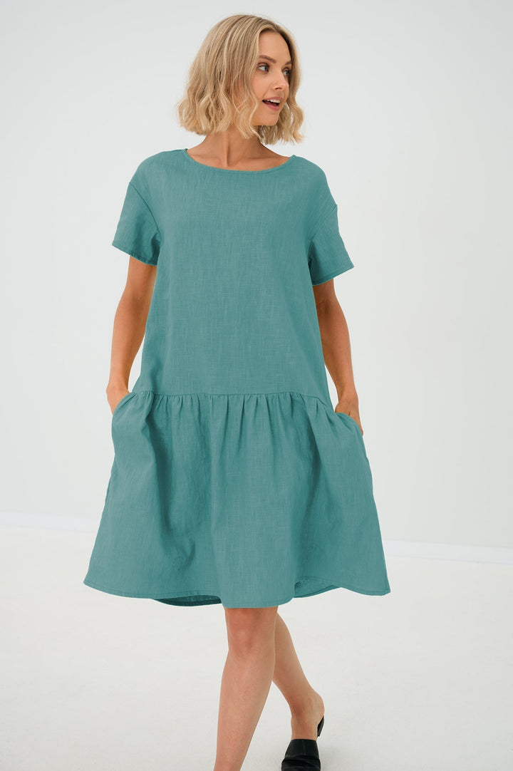 DAPHNE - Leinenkleid