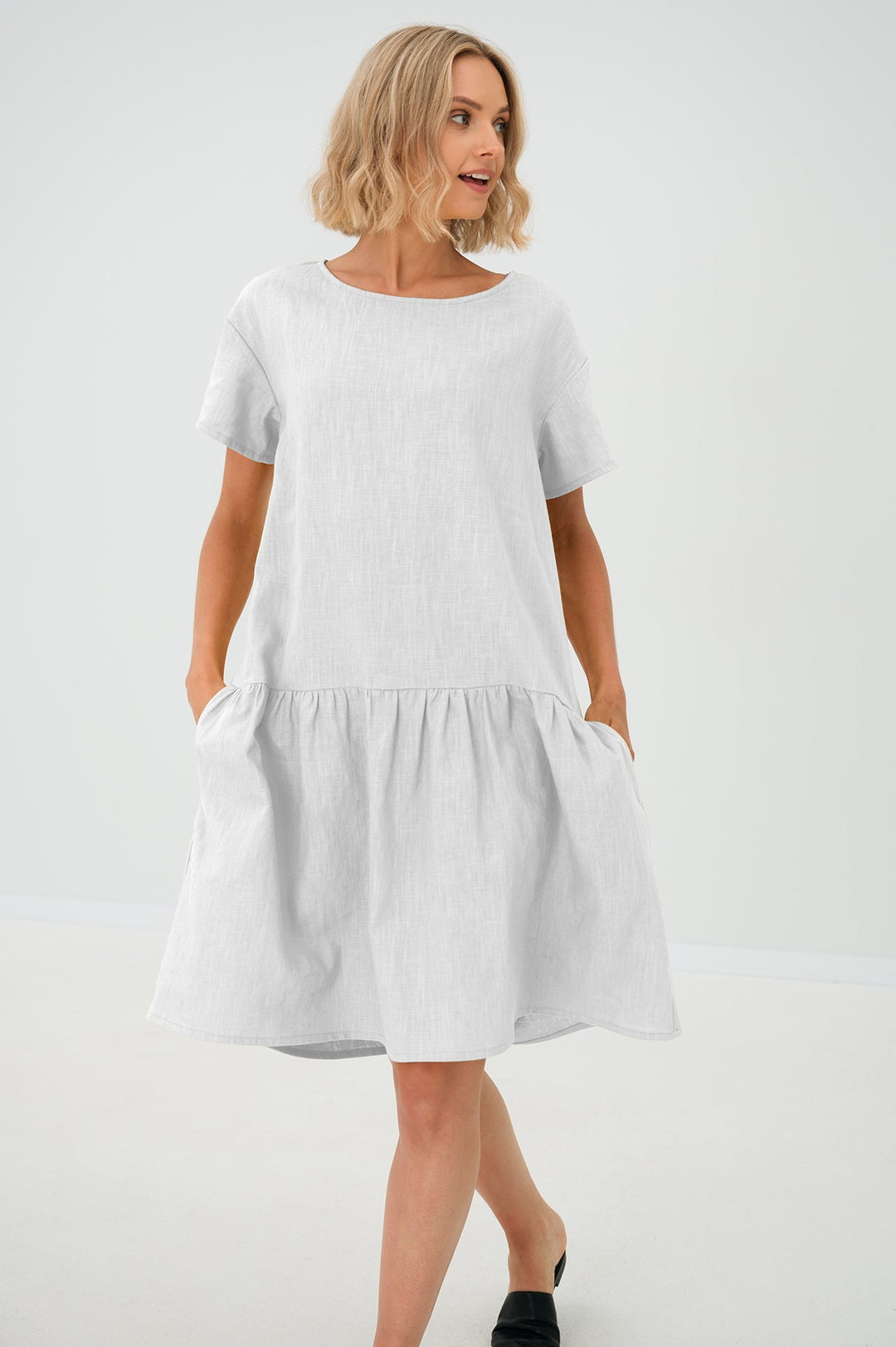 DAPHNE - Leinenkleid