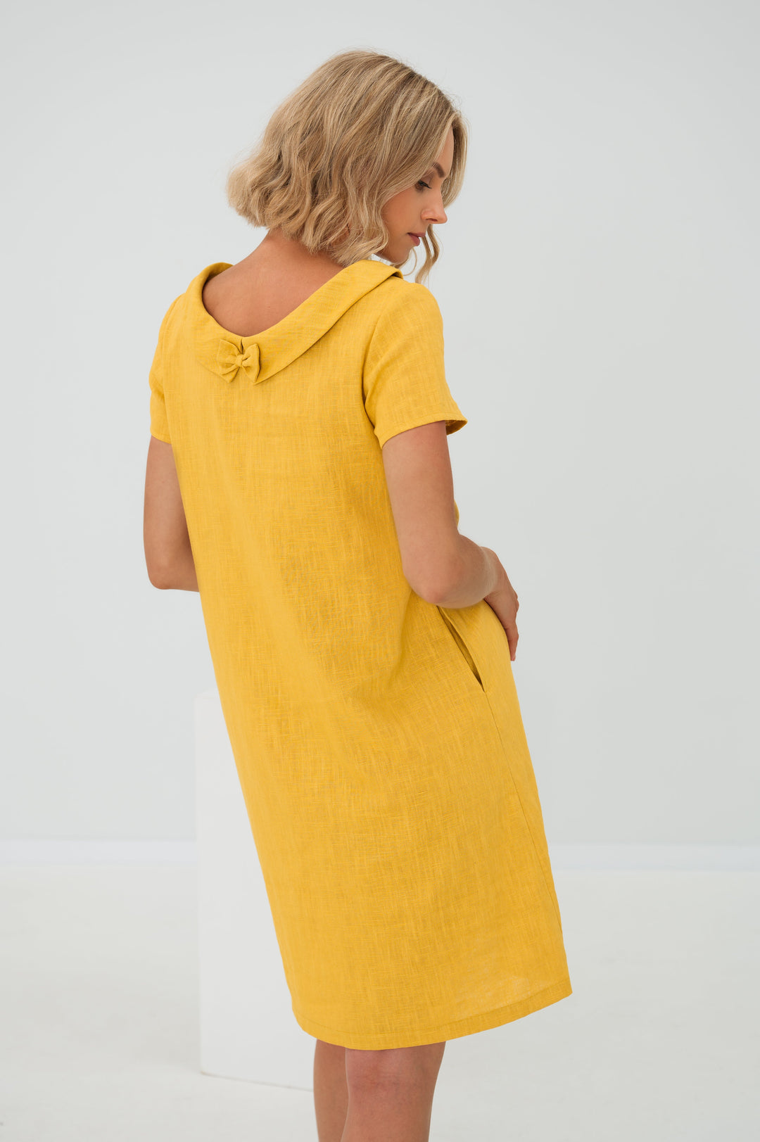 ANIKA - Schlichtes Leinenkleid
