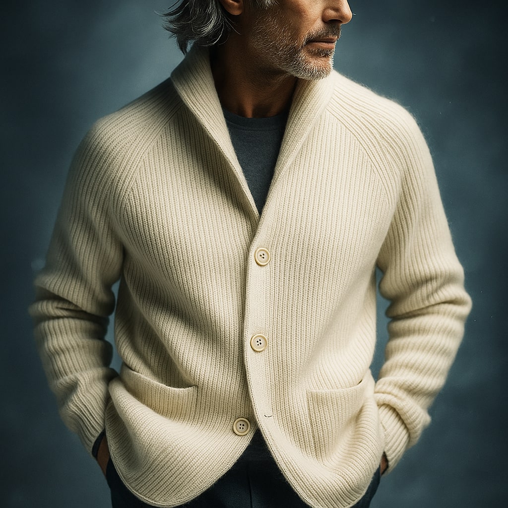 Matteo - Leichter Strick-Cardigan