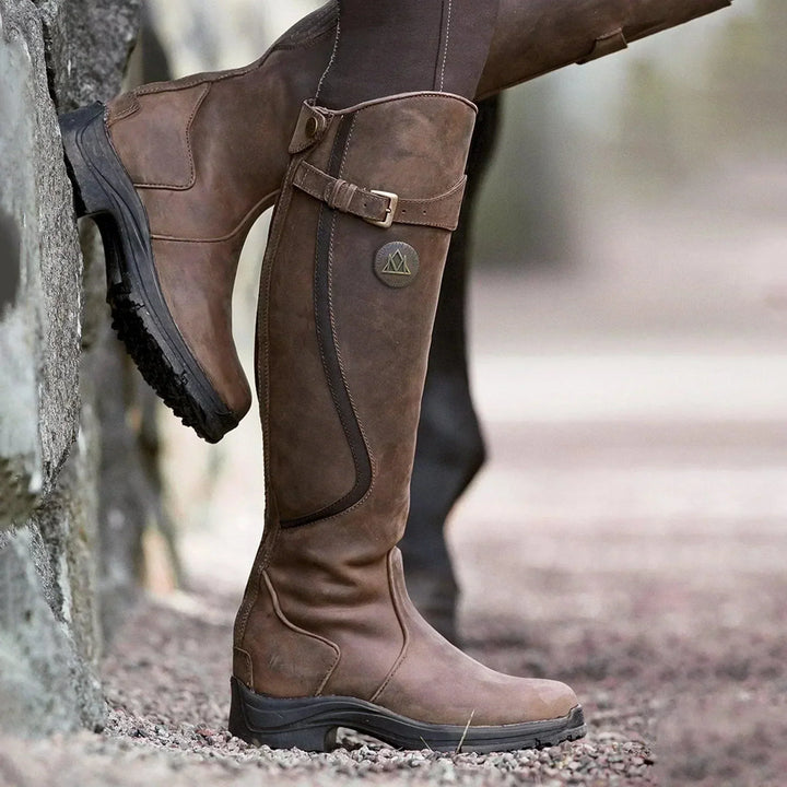 Lavinia - Wasserdichte Lederreitstiefel