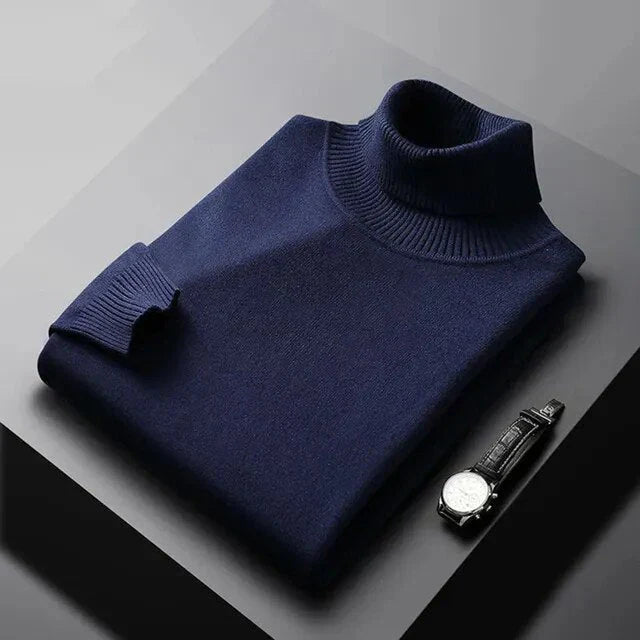 Monte Carlo Rollkragenpullover aus Wolle