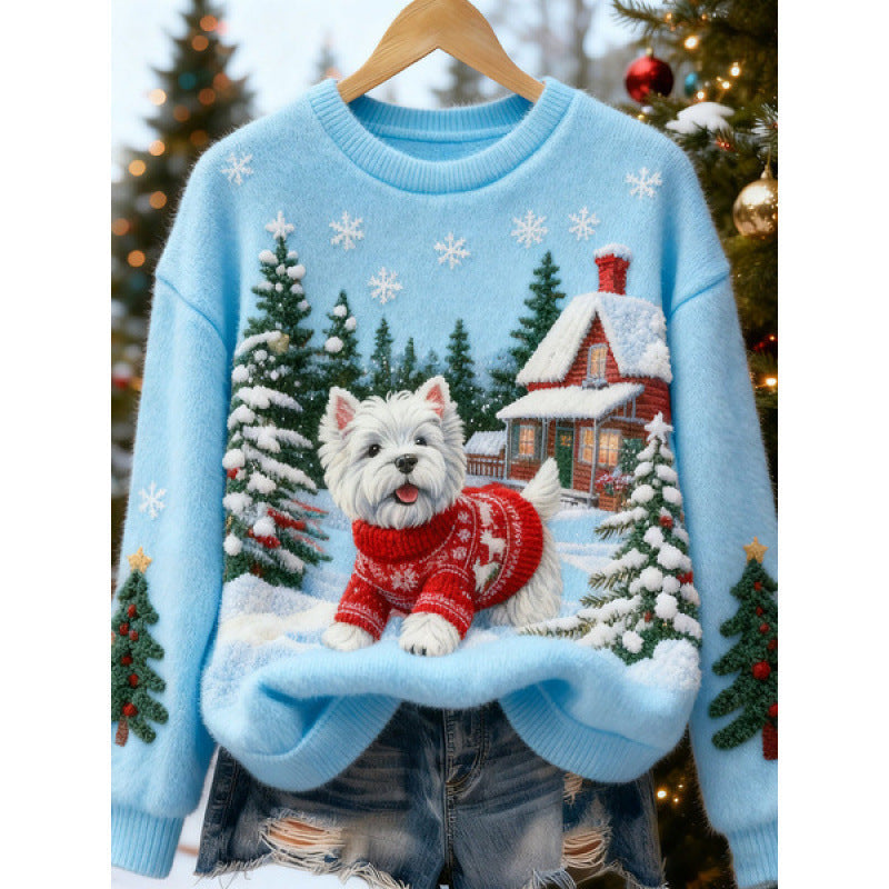 Eden - Weihnachtlicher Hundepullover