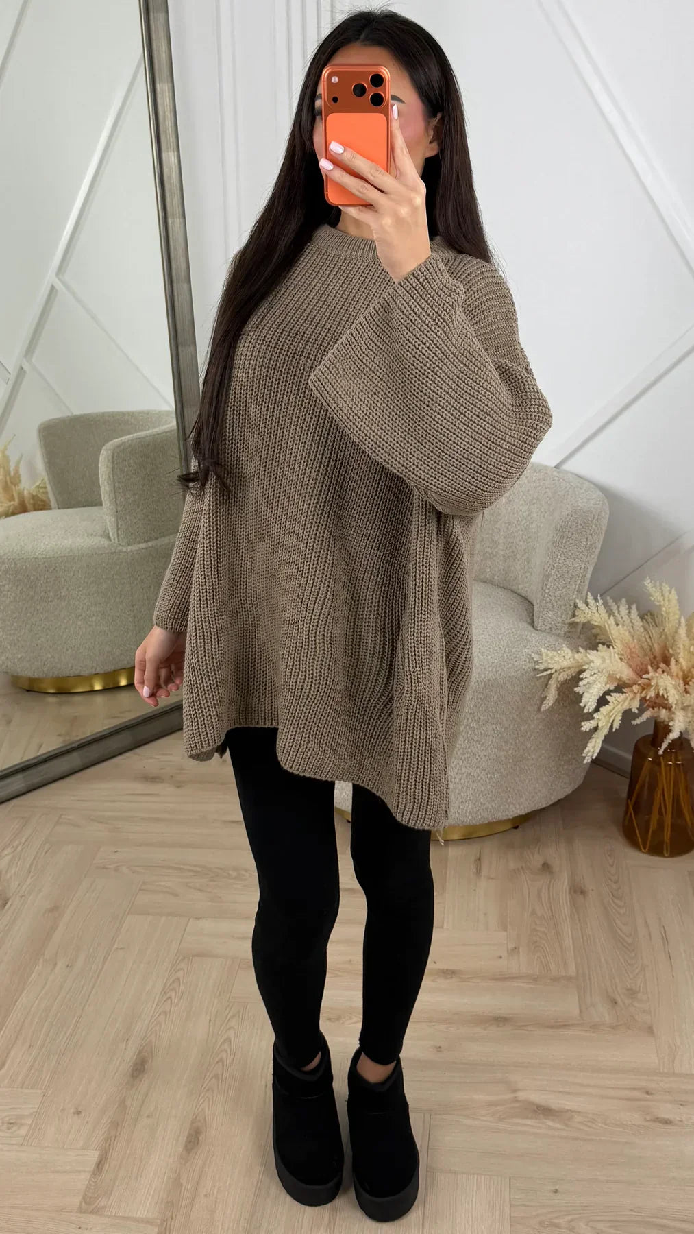 Romilda™ Oversized Strick Pullover