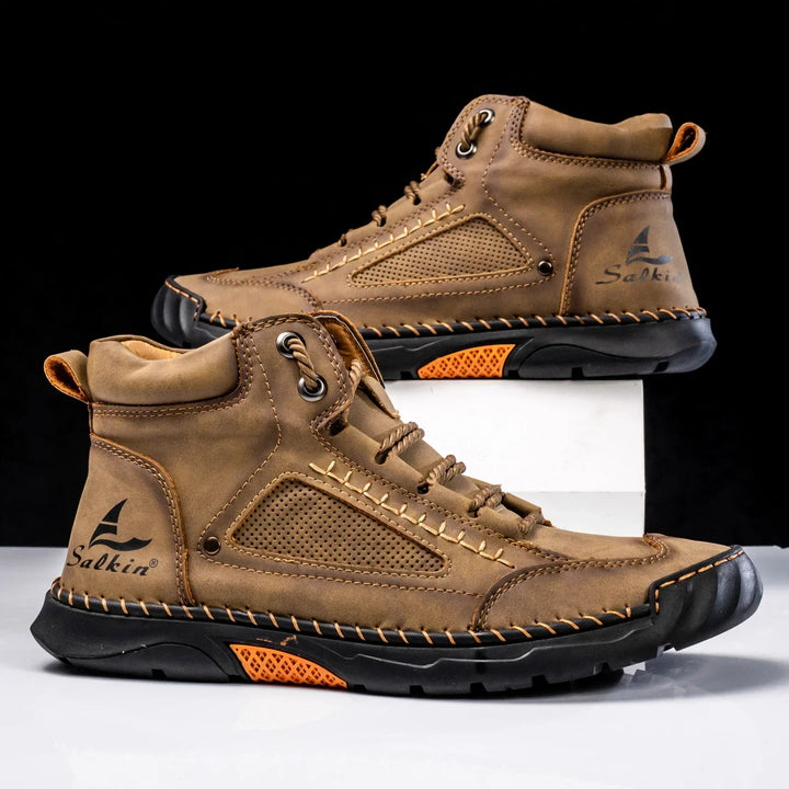 St.Moritz - Leder High Top Schuhe