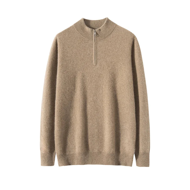 Herren Pullover aus 95% Kaschmir, locker und warm