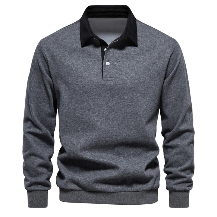 Weston - Luxuriöses Langarm-Polo