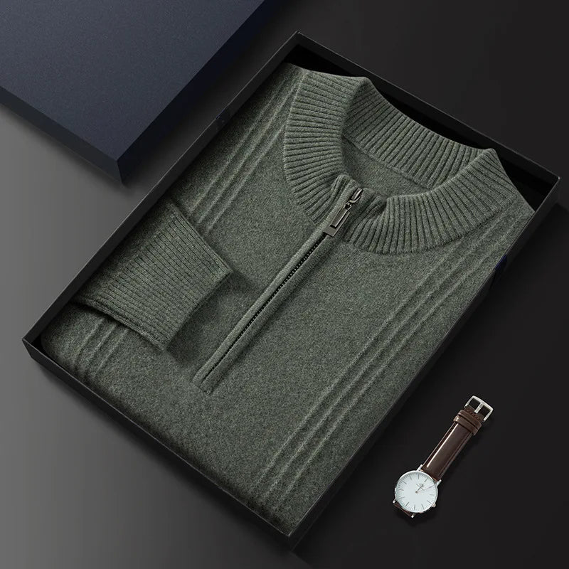Herren Pullover aus 95% Kaschmir, warm und weich