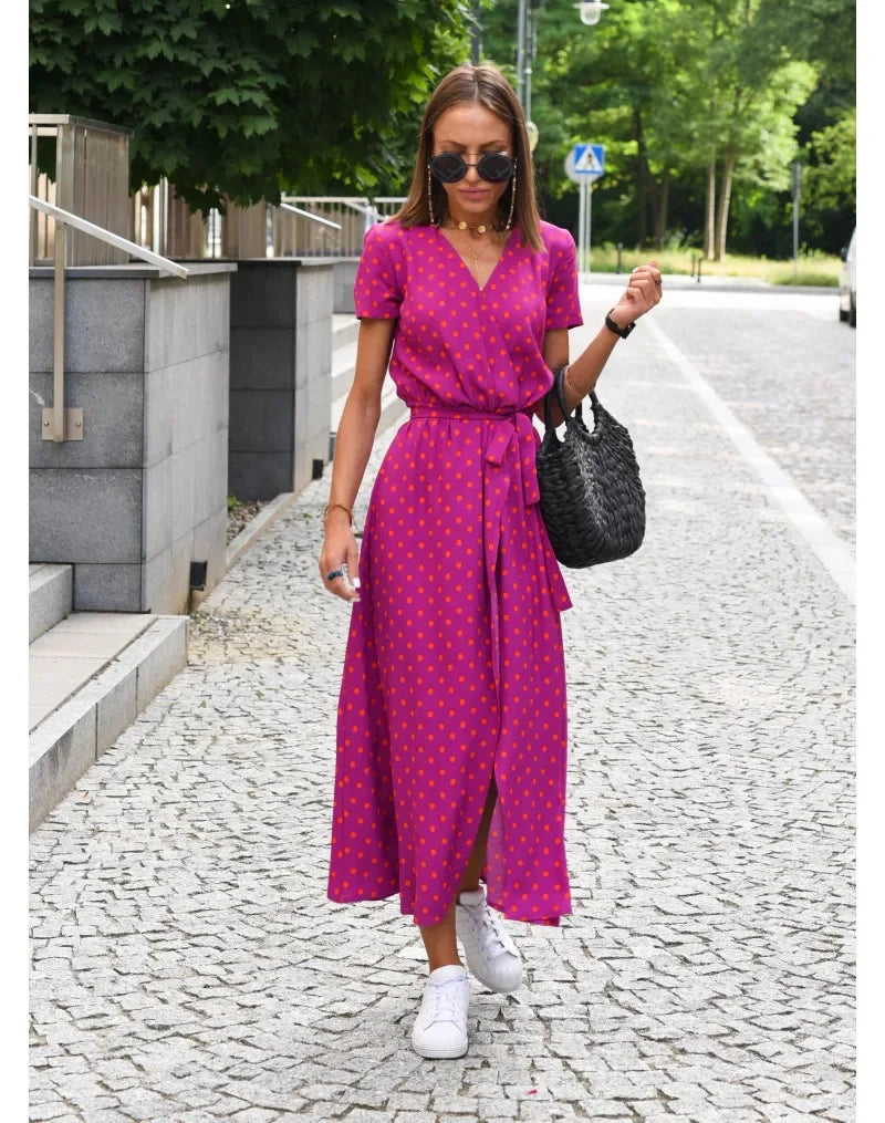 NADINE - Elegantes Blumenkleid
