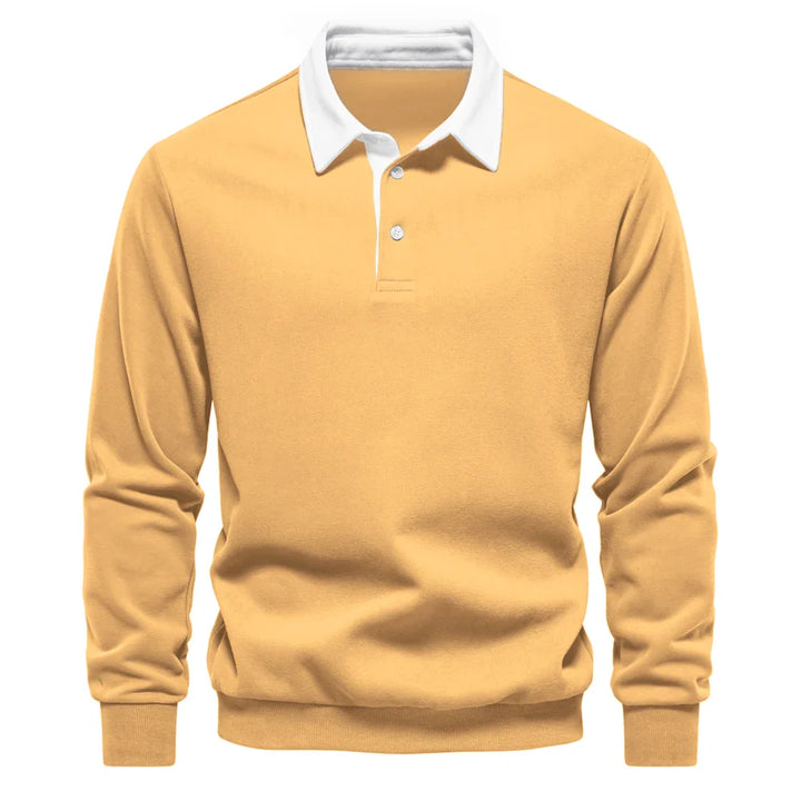 Weston - Luxuriöses Langarm-Polo