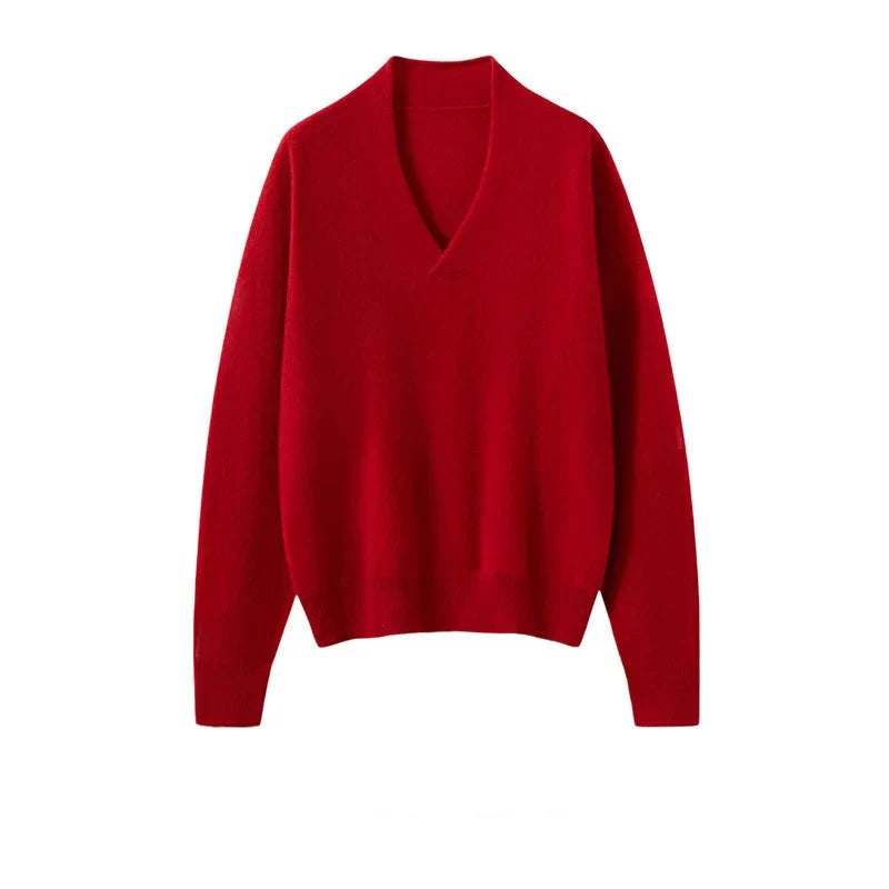 Kaschmir Damen Pullover weich & bequem für Herbst und Winter